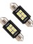 Son Derece Parlak 400 Lümen 3020 Yonga Seti Canbus Hatasız LED Ampuller Iç Araç Aydınlatmaları Plaka Kubbe Harita Kapı Nezaket 36MM Çelenk DE3175 6428 Xenon Beyaz (Yurt Dışından) 3