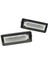 2 Adet Araba LED Plaka Etiket Lambası Benz Smart Fortwo Coupe Convertible 450 451 W450 W453 LED Plaka Lambası (Yurt Dışından) 1