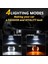 5x7 LED Farlar, 100W 7x6 LED Far Drl Yüksek Düşük Işın Dikdörtgen Jeep Wrangler Cherokee Xj H6054LL 2 Adet (Yurt Dışından) 4