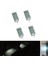 5GG947409 Golf Mk6 Mk7 Jetta Mk5 Mk6 Tiguan Passat B7 B6 Için Kablo Demeti ile Araba LED Ayak Boşluğu Aydınlatma Basamak Lambaları (Yurt Dışından) 2