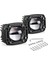 30W Sarı Beyaz Renk 12V LED Kare Spot 3 Inç Ön Sis Lambası Motosikletler Plaj Bisikletleri Arazi Için Uygun (Yurt Dışından) 1