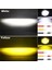 30W Sarı Beyaz Renk 12V LED Kare Spot 3 Inç Ön Sis Lambası Motosikletler Plaj Bisikletleri Arazi Için Uygun (Yurt Dışından) 2
