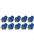 10 Adet Araba Gösterge Paneli Gösterge Tabanı Işık Lambası T5 B8.5d LED Gösterge Işığı Araba Gösterge Paneli Ampulü DC12V Lamba (Yurt Dışından) 1