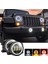 Jeep Wrangler Jk Için 4 Inç LED Sis Farları Halo Halka Çalışma Lambası, Kırmızı Gündüz Farı Sarı Dönüş Sinyali (Kırmızı + Sarı + Beyaz) (Yurt Dışından) 4