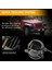 Jeep Wrangler Jk Için 4 Inç LED Sis Farları Halo Halka Çalışma Lambası, Kırmızı Gündüz Farı Sarı Dönüş Sinyali (Kırmızı + Sarı + Beyaz) (Yurt Dışından) 5