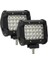 4 Inç Far LED Çalışma Işığı Çubuğu Kamyonet 4WD Off Road Atv Suv Oto Utv Aksesuarları (2 Paket) (Yurt Dışından) 2