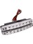 Yeni 2 Adet Yüksek Kalite Süper Beyaz 8 LED Gündüz Farları 12 V Dc Far Evrensel Park Lambası 12 V (Yurt Dışından) 1