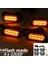 12V 24V Araba Uyarı Işığı Işaret Lambası Su Geçirmez 14 Mod 4X12LED (Yurt Dışından) 3