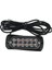 12V 24V Araba Uyarı Işığı Işaret Lambası Su Geçirmez 14 Mod 4X12LED (Yurt Dışından) 5