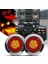 2x 4 Inç 16 LED Kamyon Römorku Rv Fren Durdurma Dönüş Kuyruk Sinyal Işığı (Yurt Dışından) 3