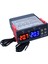 Çift Dijital STC-3008 Sıcaklık Kontrol Cihazı Iki Röle Çıkışlı Termostat Isıtıcı Problu Sıcaklık Kontrol Cihazı, B (Yurt Dışından) 1