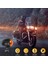 Honda Fatboy Chopper Bobber Suzuki Için 4 Adet Siyah Sinyal Lambası (Yurt Dışından) 2