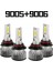 Çift 9005 9006 Hb3 Hb4 Combo LED Far Ampulleri Kiti Yüksek ve Düşük (Yurt Dışından) 2