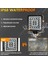 4 Inç LED Küp Işık Pod'ları, 160W 16000LM 9-30V LED Traktör Çalışma Işıkları Sis Işıkları Atv Utv Rv Tekne Arabası LED Işık Çubuğu (Yurt Dışından) 4