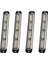 LED Acil Durum Flaş Işığı 24-Led Amber Beyaz Amber Uyarı Işığı Kapalı Yol Itfaiyeci Için Tehlike Inşaat Işığı (Yurt Dışından) 4