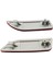 1 Çift Araba Arka Tampon Reflektör (Lh + Rh) 8191002130 8192002030 Toyota Corolla 1.8l 2.4l 2011-2013 Için (Yurt Dışından) 3
