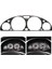 Bmw 3 Için E46 M3 1998-2005 Karbon Fiber Dahili Gösterge Paneli Dekoratif Çerçeve Dashboard Kapak Çıkartmalar (Yurt Dışından) 3