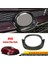 Toyota Corolla 2019-2021 Için Karbon Fiber Ön Izgara Amblemi Çerçeve Kapak Trim (Yurt Dışından) 2