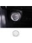 Toyota Harrier Venza 2020-2022 Araba Motoru Çalıştırma Anahtarı Düğmesi Sticker Kapak Trim Dekorasyon Yama Aksesuarları, Gümüş (Yurt Dışından) 2