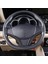 Toyota Yaris 2017-2021 Araba Karbon Fiber Direksiyon Paneli Kapağı Trim Dekorasyon Sticker Iç Aksesuarlar (Yurt Dışından) 4