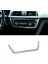 Bmw 3 4 Serisi 3 Serisi Gt F30 F31 F34 F32 F33 F36 2013-2019 Aksesuarları Için Konsol Çerçeve Kapağı Döşemesi - Gümüş (Yurt Dışından) 2