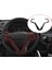 Karbon Fiber Araba Direksiyon Düğmesi Paneli Kapak Trim Için Hyundai Veloster 2011-2017 Dekorasyon Aksesuarları (Yurt Dışından) 3