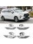 Toyota Avanza Premio Veloz Cross 2022+ Araba Kapı Kolu Kase Kapağı Trim Çerçeve Kapı Kolu Dekoratif Çıkartmalar Krom (Yurt Dışından) 5