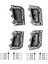 1 Takım 4 Adet Araba Iç Kapı Kolu Jeep Grand Cherokee 2005-2011 (Yurt Dışından) 3