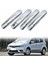8 Adet/takım Krom Kapı Kolu Kapağı Döşemesi Nissan Versa Tiida Latio 2007-12 Lıvına 2009-13 Araba Tasarımı (Yurt Dışından) 2