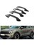 Abs Karbon Fiber Dış Kapı Kolu Çekmece Kapağı Trim Sticker Kia Sportage Nq5 2021-2023 Akıllı Anahtar Deliği Lhd (Yurt Dışından) 3