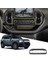 Ford Bronco 2021 Için Merkezi Konsol CD Paneli Çerçeve Dekorasyon Kapak Trim Araba Navigasyon Çerçeve Araba Etiket Mat Karbon (Yurt Dışından) 2