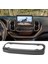 Ford Bronco 2021 Için Merkezi Konsol CD Paneli Çerçeve Dekorasyon Kapak Trim Araba Navigasyon Çerçeve Araba Etiket Mat Karbon (Yurt Dışından) 3