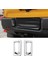 Arka Plaka Lambası Kapağı Dekorasyon Trim Etiket Ford Bronco Sport 2021 2022 Aksesuarları, Abs Gümüş (Yurt Dışından) 5