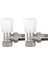 Termostatik Radyatör Vanası 2 Adet 15MM x 1/2 Inç Termostatik Açı Trv Termostatik Radyatör Vanası Ev Ofis Için (Yurt Dışından) 1