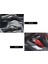 Ford Mustang 2015-2022 Için Araba Ön Cam Silecek Kolu Kapağı Dekor Sticker Döşeme Sinyal Kolu Anahtarı, Kırmızı Karbon Fiber (Yurt Dışından) 3