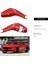 Ford Mustang 2015-2022 Için Araba Ön Cam Silecek Kolu Kapağı Dekor Sticker Döşeme Sinyal Kolu Anahtarı, Kırmızı Karbon Fiber (Yurt Dışından) 5
