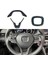 Adet Araba Direksiyon Kalıplama Merkezi Çıkartma Trim Çerçeve 10TH Gen Honda Accord Sedan 2018-2021 Için (Yurt Dışından) 3