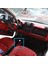 Araba Merkezi Konsol Vites Paneli Kapak Trim Çerçeve Etiket Mercedes Benz Smart 2009-2015 Aksesuarları Için, Kırmızı (Yurt Dışından) 4