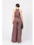 Tencel Kumaş Hafifliği Degaje Yaka Detay ve Bol Paça Pantolon Takım 1227 2