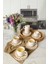 Worn Gold Stackable Çay Takımı 12 Parça 6 Kişilik 22968-23057 2