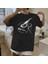 Gitar Baskılı Özel Tasarım Oversize Tshirt 1