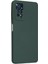Xiaomi Redmi Note 11 Pro Kılıf Nano Içi Kadife Silikon - Koyu Yeşil Mrayd 1