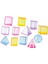 12X Şekiller Bloklar Set 3D Öğ Yardıı Eğ (Yurt Dışından) 3