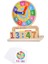 Çocuklar Için Eğ Ahşap Saat Oyuncak I Abacus Öğrenin (Yurt Dışından) 5