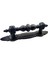 Antika Tarz Dekoratif Pirinç Ağır Kapı Çekme Kolu - Küçük 215X40 mm Oksit 1