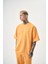 Erkek Basic T-Shirt Oranj 2