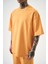 Erkek Basic T-Shirt Oranj 4