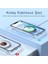 0.4mm 4 Adet Set Ultra Ince Yapışkanlı Mıknatıslı Metal Halka, 3m Hafif Tüm Telefonlara Uyumlu 3