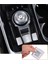 4 Adet Araba Merkezi Kontrol Vites Düğmesi Sticker Kapak Trim Panel Çerçevesi Kıa Carnival 4 Ka4 2020 2021 2022 Kırmızı (Yurt Dışından) 2