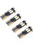 T10 168 LED Araba Ampul 4 Adet 194 W5W 12-Smd 3030 Yonga Seti LED Ampuller Canbus Araba Iç Dome Harita Kapı Nezaket Plaka Işıkları Beyaz Cb T10-12SMD-3030 (Yurt Dışından) 3